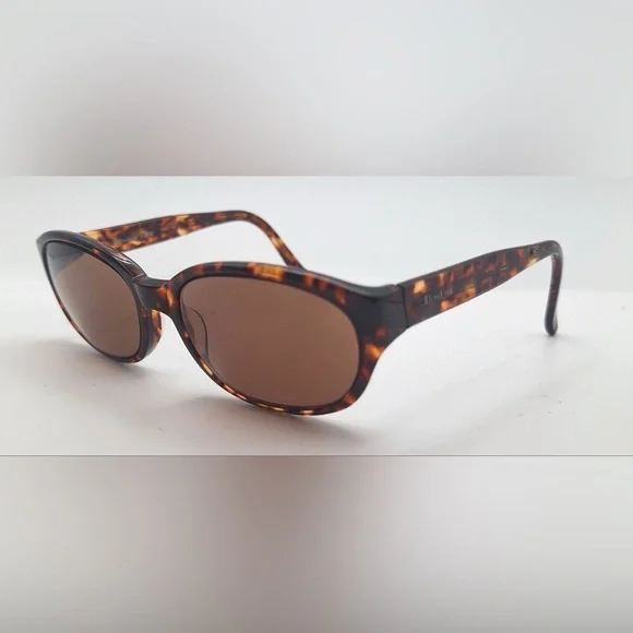 Elizabeth Arden Tortoise Oval Sunglasses Frames Only - Picture 2 of 8